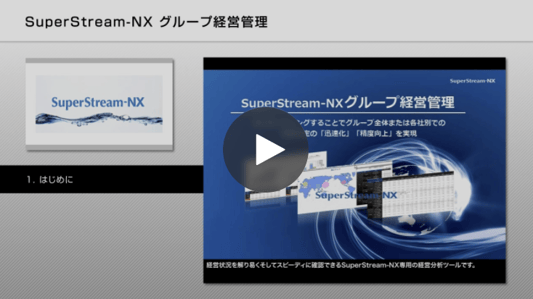 SuperStream-NX グループ経営管理