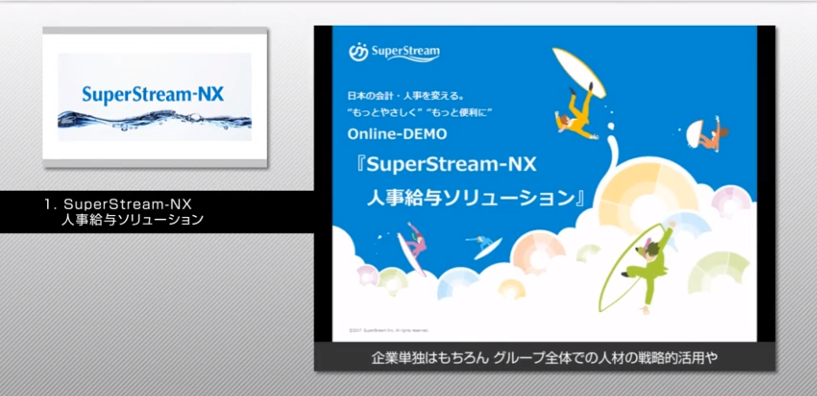 SuperStream-NX Ver.2.0 人事給与ソリューション